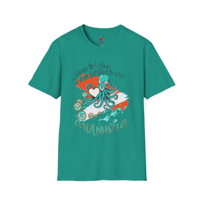 STOLNHRTS Embrace The Waves T-shirt - STOLNHRTS Apparel Co.T-Shirt