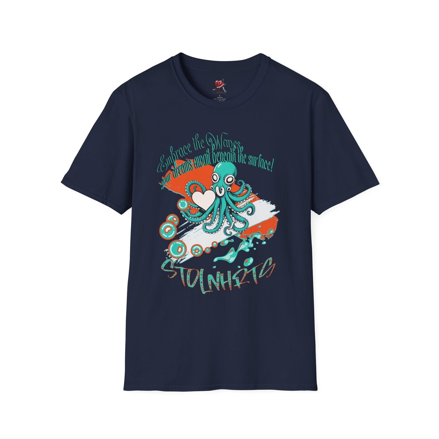 STOLNHRTS Embrace The Waves T-shirt - STOLNHRTS Apparel Co.T-Shirt