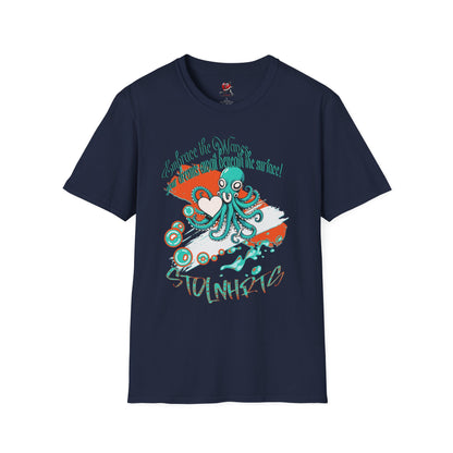 STOLNHRTS Embrace The Waves T-shirt - STOLNHRTS Apparel Co.T-Shirt