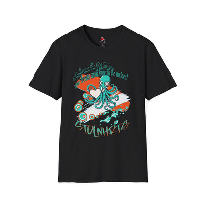 STOLNHRTS Embrace The Waves T-shirt - STOLNHRTS Apparel Co.T-Shirt