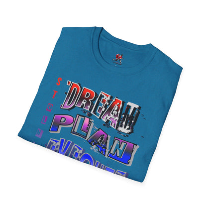 STOLNHRTS Dream Plan Execute Enjoy T-shirt - STOLNHRTS Apparel Co.T-Shirt