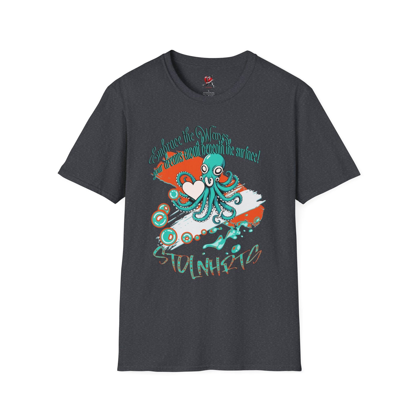 STOLNHRTS Embrace The Waves T-shirt - STOLNHRTS Apparel Co.T-Shirt