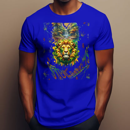 Resilience Lion T-Shirt - STOLNHRTS Apparel Co.T-Shirt