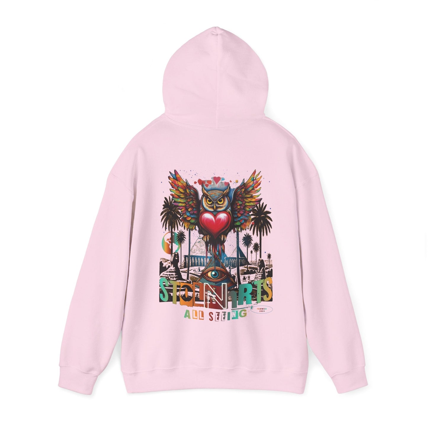 STOLNHRTS All Seeing Owl Hoodie - STOLNHRTS Apparel Co.Hoodie