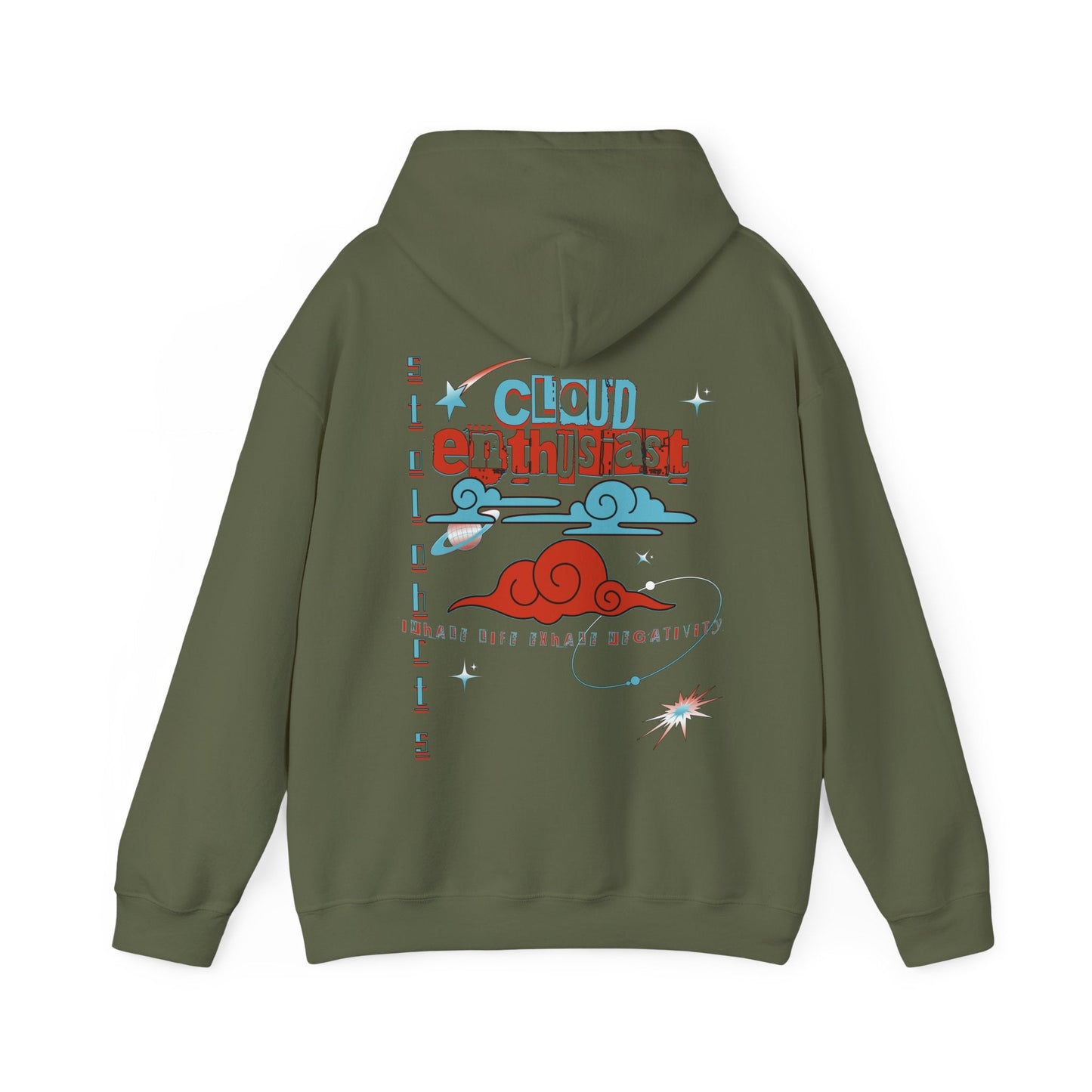 STOLNHRTS Cloud Enthusiast Hoodie - STOLNHRTS Apparel Co.Hoodie