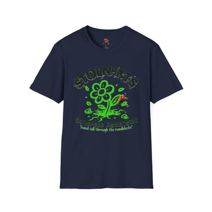 STOLNHRTS Concrete Ascension Green Flower T-shirt - STOLNHRTS Apparel Co.T-Shirt