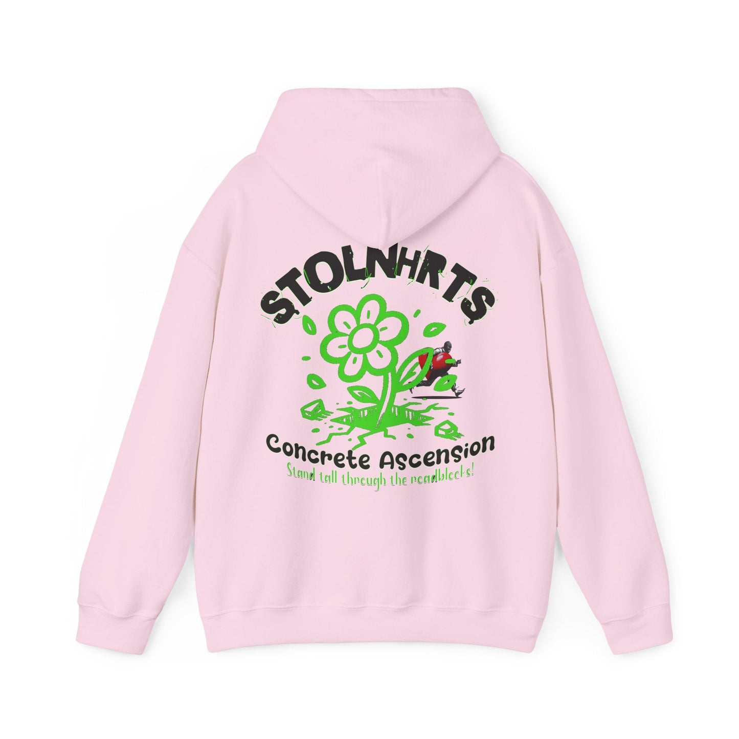 STOLNHRTS Concrete Ascension Hoodie - STOLNHRTS Apparel Co.Hoodie