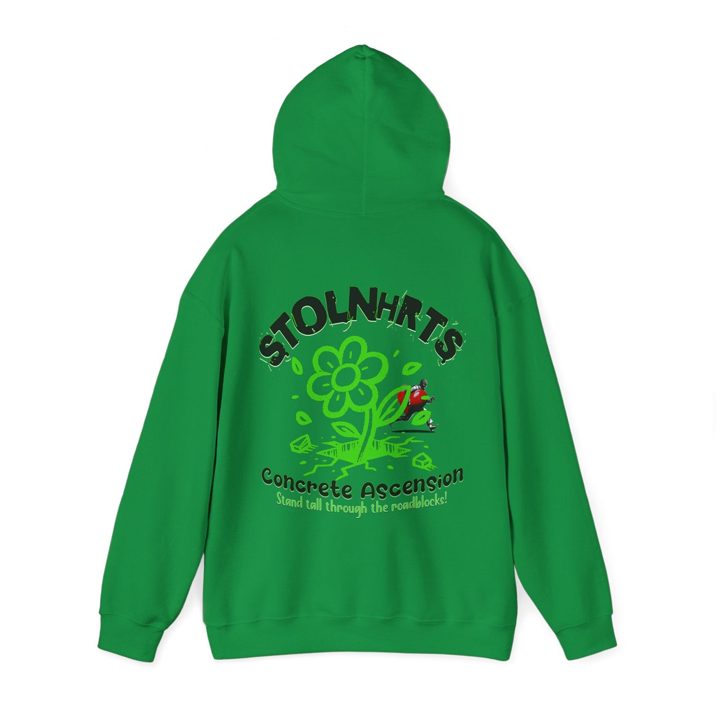 STOLNHRTS Concrete Ascension Hoodie - STOLNHRTS Apparel Co.Hoodie