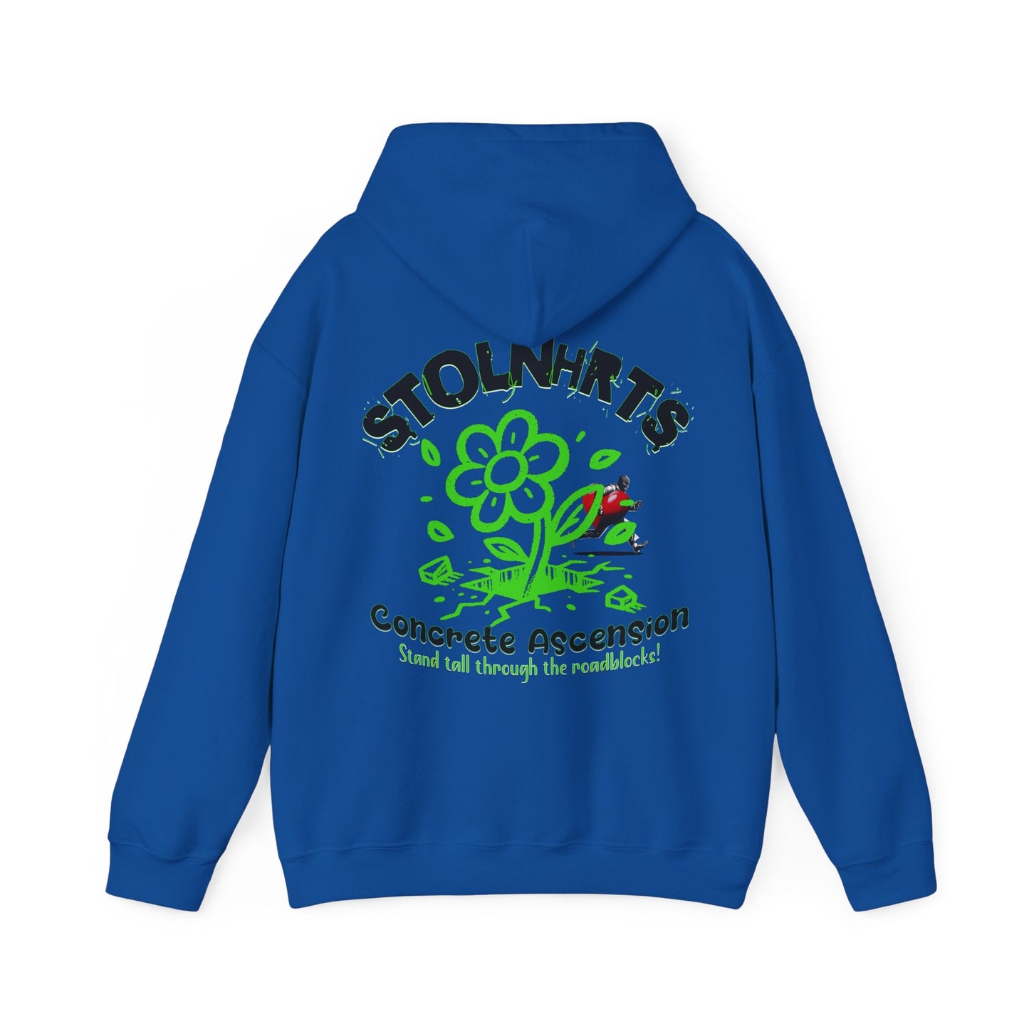 STOLNHRTS Concrete Ascension Hoodie - STOLNHRTS Apparel Co.Hoodie