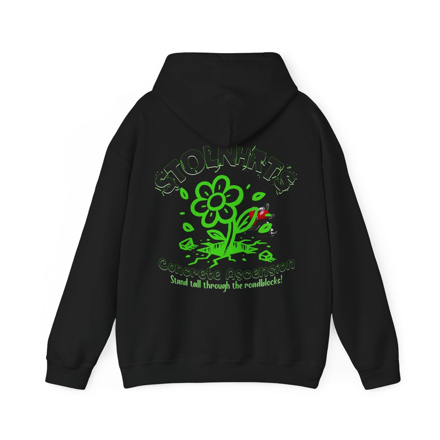 STOLNHRTS Concrete Ascension Hoodie - STOLNHRTS Apparel Co.Hoodie