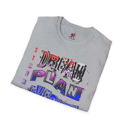 STOLNHRTS Dream Plan Execute Enjoy T-shirt - STOLNHRTS Apparel Co.T-Shirt