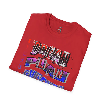 STOLNHRTS Dream Plan Execute Enjoy T-shirt - STOLNHRTS Apparel Co.T-Shirt