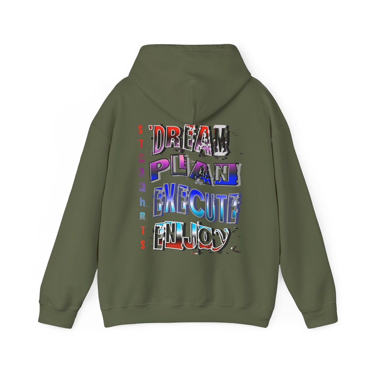 STOLNHRTS Dream Plan Execute Hoodie - STOLNHRTS Apparel Co.Hoodie