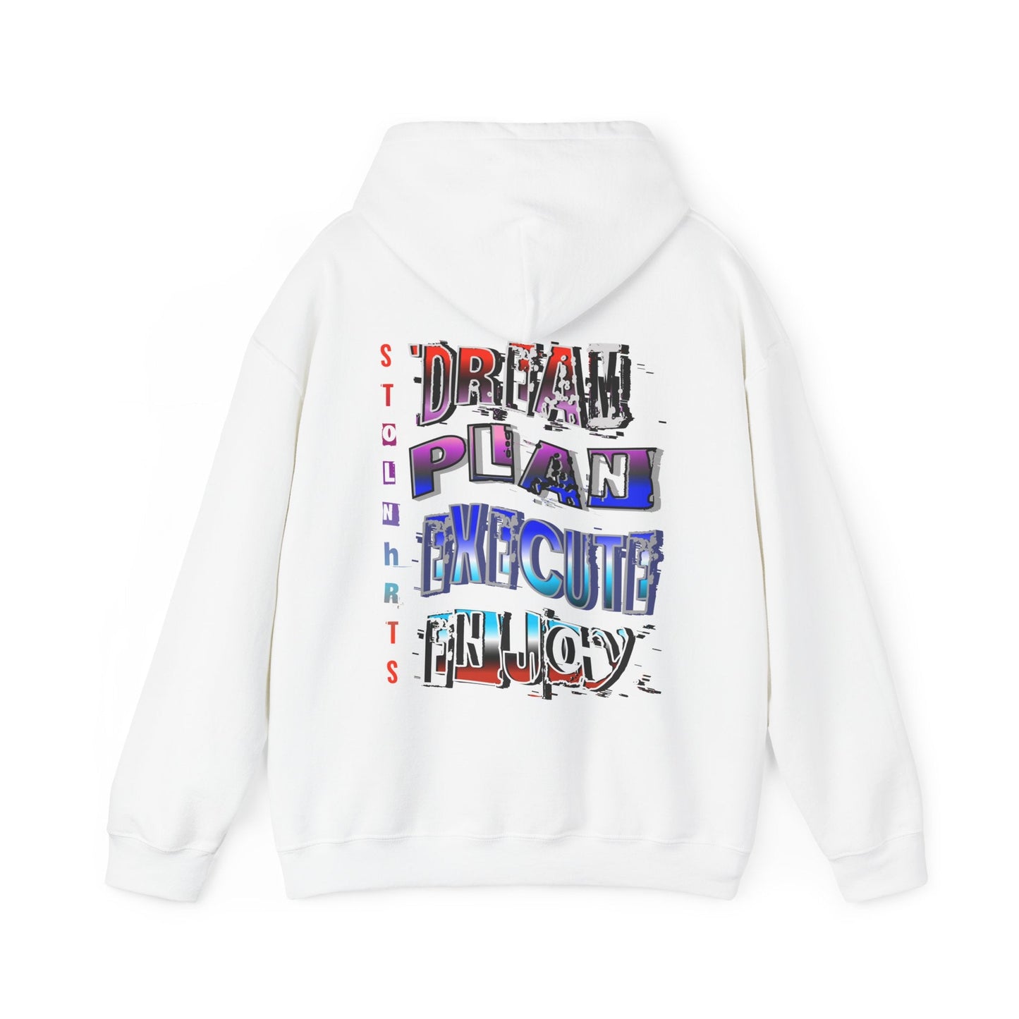 STOLNHRTS Dream Plan Execute Hoodie - STOLNHRTS Apparel Co.Hoodie