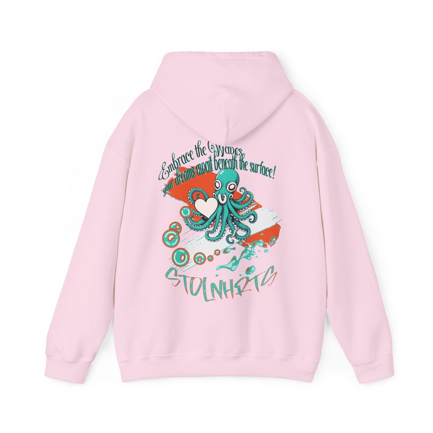 STOLNHRTS Embrace The Waves Hoodie - STOLNHRTS Apparel Co.Hoodie