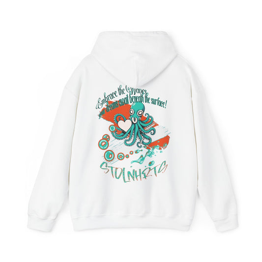 STOLNHRTS Embrace The Waves Hoodie - STOLNHRTS Apparel Co.Hoodie