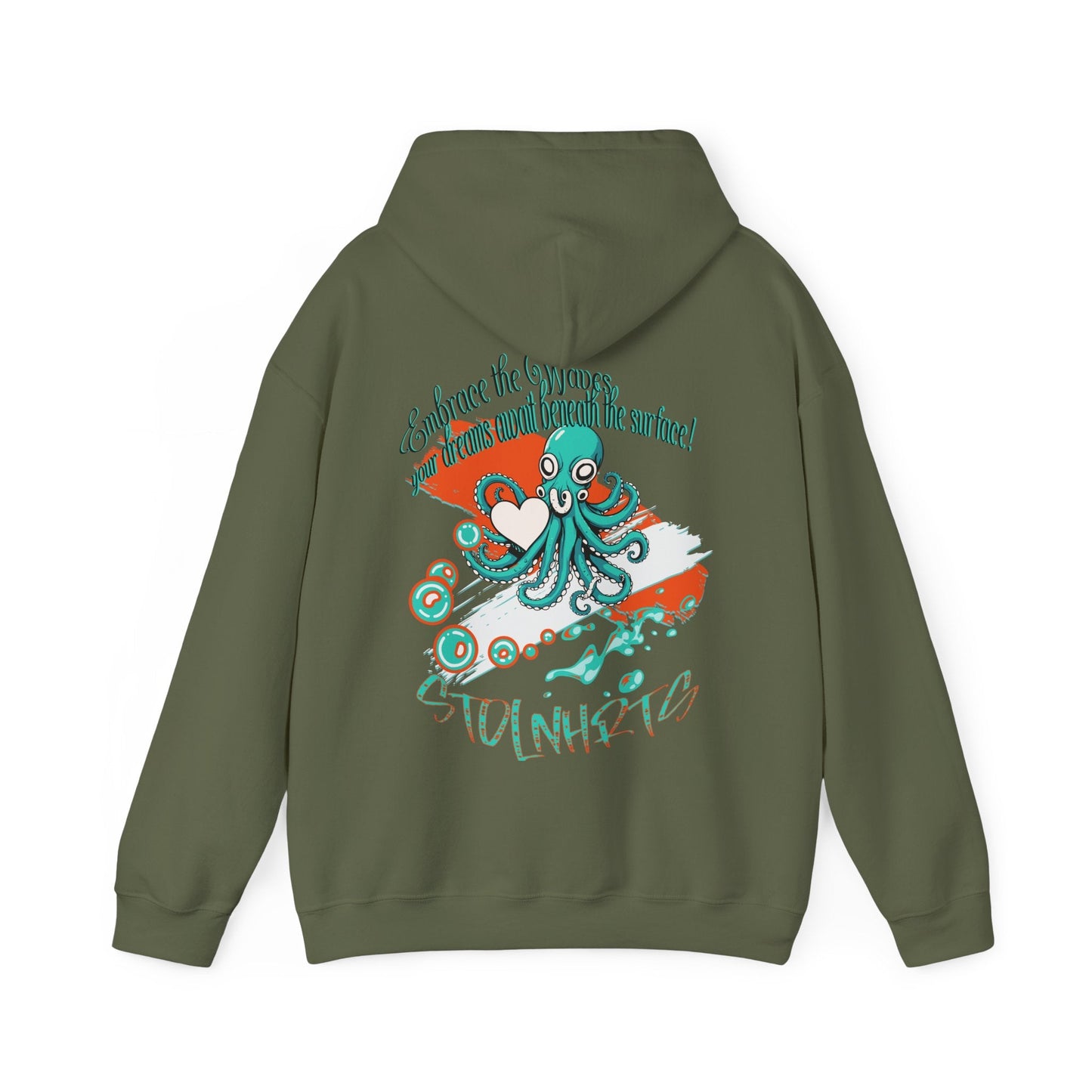 STOLNHRTS Embrace The Waves Hoodie - STOLNHRTS Apparel Co.Hoodie