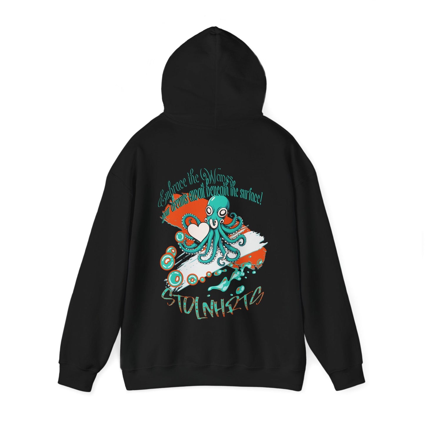 STOLNHRTS Embrace The Waves Hoodie - STOLNHRTS Apparel Co.Hoodie