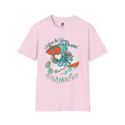 STOLNHRTS Embrace The Waves T-shirt - STOLNHRTS Apparel Co.T-Shirt