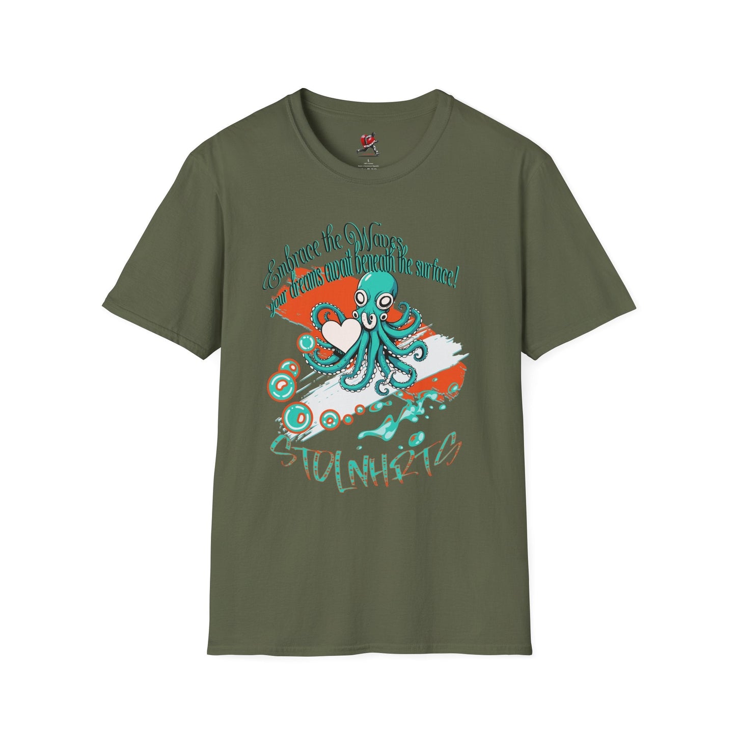 STOLNHRTS Embrace The Waves T-shirt - STOLNHRTS Apparel Co.T-Shirt