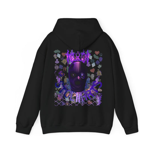 STOLNHRTS Hidden Faces Hoodie - STOLNHRTS Apparel Co.Hoodie