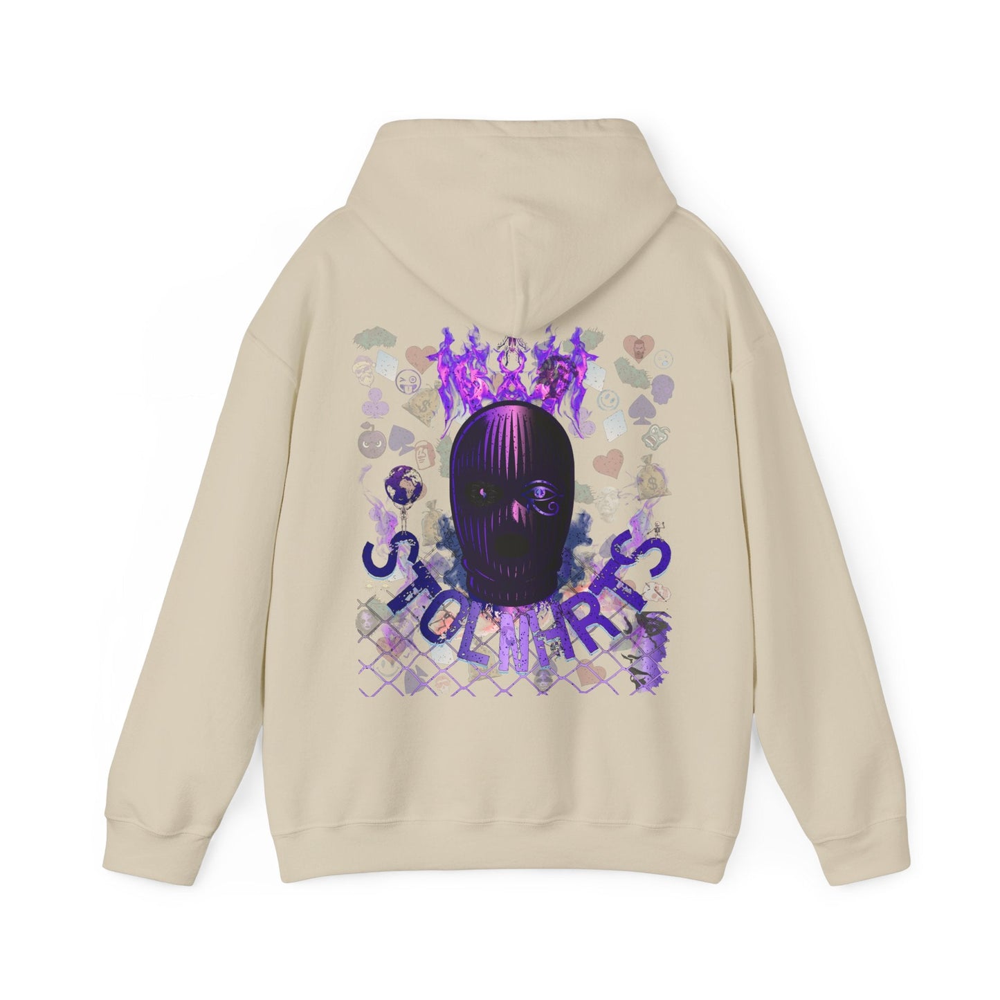 STOLNHRTS Hidden Faces Hoodie - STOLNHRTS Apparel Co.Hoodie