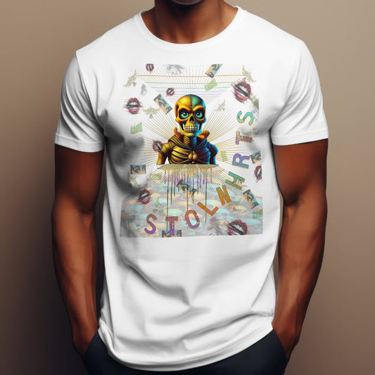 Vision Skull T-Shirt - STOLNHRTS Apparel Co.T-Shirt