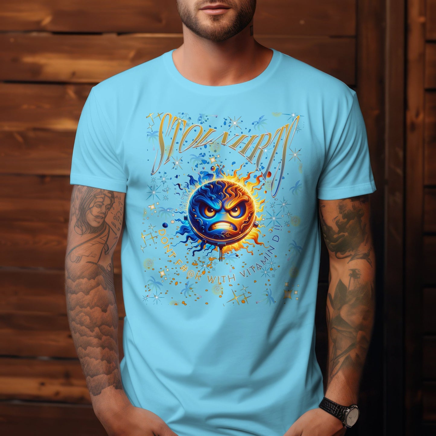 Vitamin D Unisex T-Shirt - STOLNHRTS Design - STOLNHRTS Apparel Co.T-Shirt